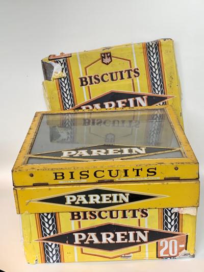 Biscuitblik Parein met winkeldeksel